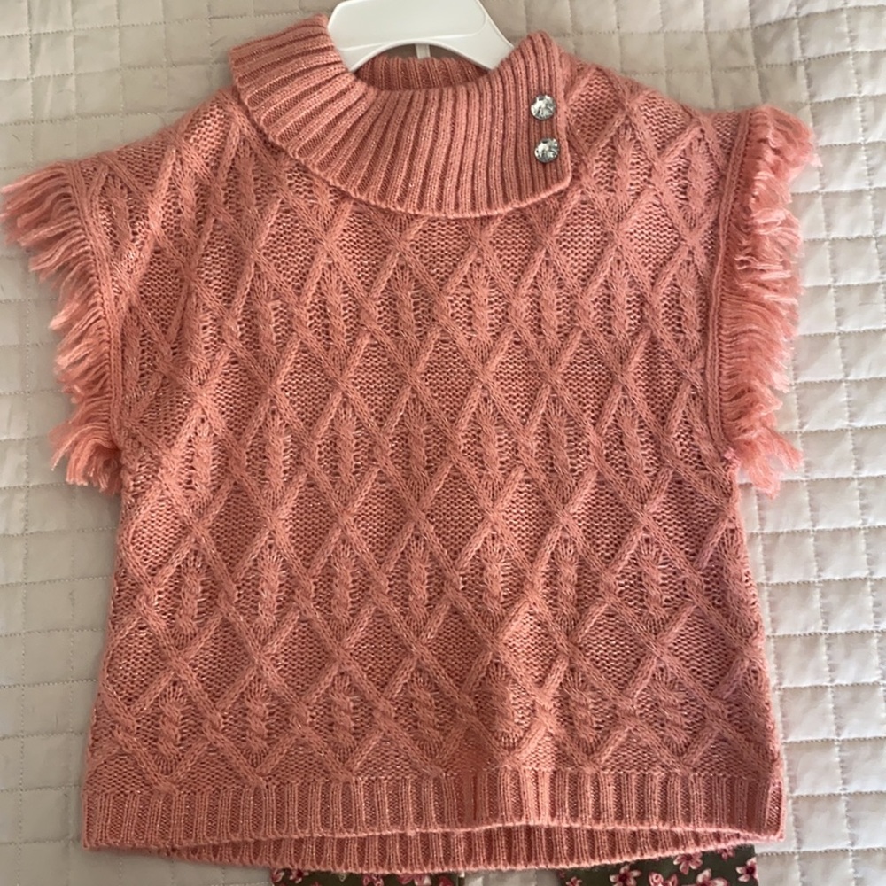 Little Lass 18m Sweater/Leggings Set NWT - Picture 2 of 4